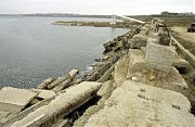 Пока только высота дамбы гарантирует безопасность Пересыпи