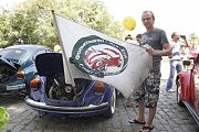Наш гость Александр Дунаев с флагом Санкт-Петербургского клуба «жуководов»