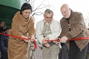 Торжественную церемонию открытия провели заместитель городского головы Елена Павлова, автор идеи и создатель музея Василий Пинчук и президент ассоциации звукорежиссеров Украины Олег Ступка