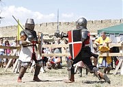  Рыцарские бои открытого чемпионата Украины по историческому фехтованию, проходившие 14-15 июля, придавали особое очарование крепости