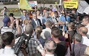Разговора с зам. председателя ОГА В. Матковским не получилось
