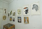 Работа с выставки «Африканский калейдоскоп»