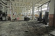 Так выглядит один из цехов после того, как в нем похозяйничали рейдеры