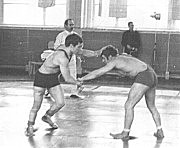 1971 год. Кишинев. Кубок Ивана Заикина. Викентий Юхневич (слева) стал победителем турнира