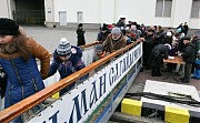 На морвокзале 6 декабря одесситы могли посетить флагман украинского флота фрегат «Гетман Сагайдачный», десантный корабль «Кировоград» и ракетный катер «Прилуки»