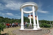 Церемония поминовения погибших альпинистов у Ротонды памяти