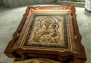 Список Иерусалимской иконы Пресвятой Богородицы в храме, посвященном ей