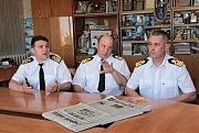 Александр Суботин, Евгений Шеремета, Валерий Стах (слева направо)