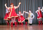 Один из концертных номеров юбилейного вечера
