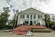 В Доме культуры идут внешние ремонтные работы
