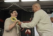 ...и инициатору медиа-фестиваля, руководителю Украинского журналистского фонда Людмиле Ольховской
