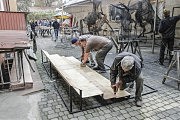 Подготовка декораций