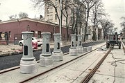Новые фонарные столбы