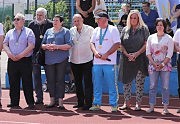 Спортивная гордость Одесщины (слева направо) — Яков Железняк, Николай Авилов, Любовь Рудовская, Сергей Петренко, Николай Мильчев, Елена Соколовская, Наталья Бурдейная