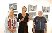 Наталья Эртнова, директор галереи Екатерина Пименова и Сергей Гевелюк