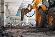 В «Олимпийце» идут масштабные строительные работы