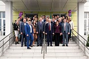 Детский сад открыт! В первом ряду справа налево: Григорий Диденко, Наталья Крупица, Сергей Гриневецкий, Юрий Крук и Дмитрий Ковбасюк