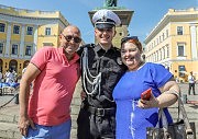 Лейтенант полиции Николай Кисилюк с родителями